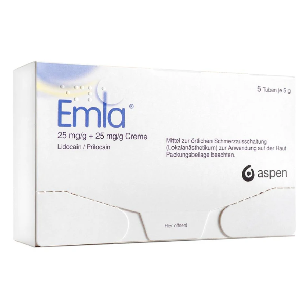 Bild von Emla 25 Mg/G + 25 Mg/G Creme + 12 Tegaderm Pfl. (5X5 g)